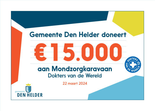 Mondzorgkaravaan krijgt Helderse financiële ondersteuning van € 15.000