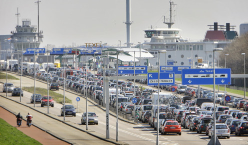 Aanpak verkeersdrukte Texel en Den Helder