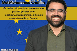 Europarlementariër PvdA, vice-voorzitter sociaaldemocratische fractie Europees Parlement Mohammed Chahim naar Den Helder