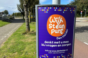 Wijksteunpunt: ‘Wij denken met u mee bij vragen en zorgen.’